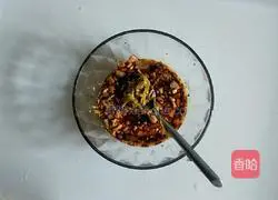 Illustration of how to make cold yuba 11