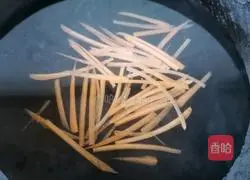 Illustration of how to make cold shredded konjac 5