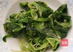 Oyster Sauce Lettuce Recipe Illustration 5