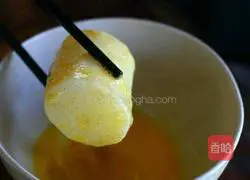 Illustration of how to make fried yam 9