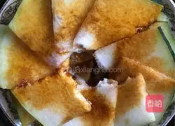 Illustration of how to make steamed winter melon 5