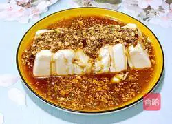 Illustration of how to make gravy tofu 11