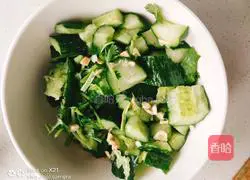 Illustration of how to pat cucumbers plainly 2