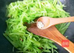 Summer Refreshing Light Food# Crisp Shredded Lettuce Recipe Illustration 9