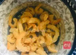 Illustration of how to make dried sea rice and bitter melon 3