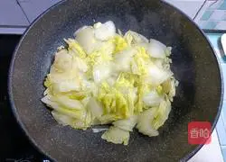 Illustration of how to make cabbage and tofu stew 10