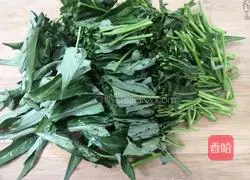 Illustration of how to make garlic-flavored vegetables 3