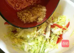 Illustration of how to make cold cabbage 5