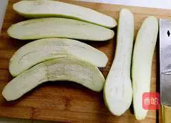 Illustration of how to make braised eggplant with sauce 2