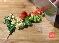 Illustration of how to make spicy and sour shredded lotus root 2