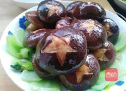 Illustration of how to make mushrooms and rapeseed 4