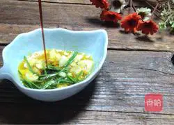 Illustration of how to make cold loofah 12