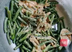 Illustration of how to make sesame beans 6