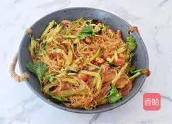 Illustration of how to make cold vermicelli 15
