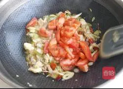 Illustration of how to stir-fry tomatoes, mushrooms and rapeseed 5