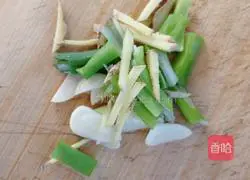 Illustration of how to make fungus and yam 5