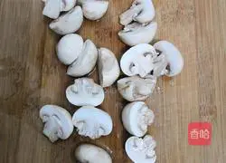 Illustration of how to make mushroom cherry tomatoes 2