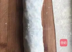 Illustration of how to make vegetable rolls 13