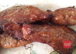 Illustration of homemade barbecued pork 4