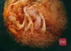 How to make spicy cabbage vermicelli Illustration 6