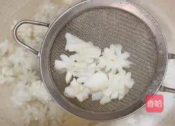 Illustration of how to make cold squid flowers 5