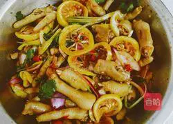 Lemon Chicken Feet Recipe Illustration 4