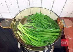 Illustration of grilled leeks 2