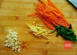 Illustration of how to make fried bean sprouts 2