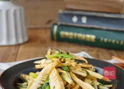 Illustration of how to make spring bamboo shoots in sauce 14