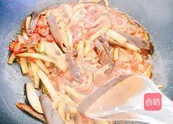 Illustration of how to cook eggplant with tomatoes 13