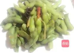 Illustration of how to make spicy edamame 7