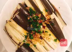 Illustration of how to make steamed eggplant with garlic 6