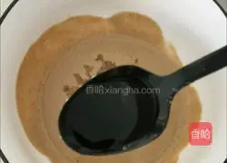 Illustration of how to make sesame sauce mixed with lettuce 9