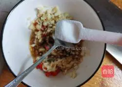 High-looking cold dish with cucumber mix Illustration of how to make preserved eggs 10