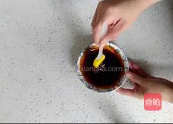 Illustration of how to make spicy grilled tofu that is crispy on the outside and tender on the inside 2