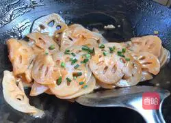 Illustration of how to make eggplant and lotus root 10