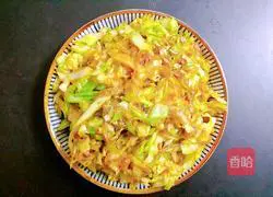 Illustration of how to stir-fry vermicelli with cabbage 10