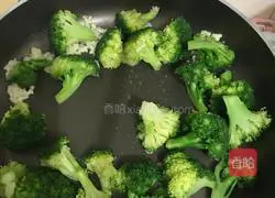 Garlic broccoli Illustrations of how to make flowers 7