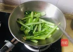 Illustration of how to make garlic spring vegetables 3
