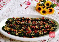 Illustration of how to make cold cucumber with coir raincoat 7