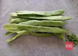 Illustration of how to make stir-fried lentils and shredded lentils 1