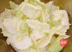Illustration of how to make cabbage stewed with tofu 3