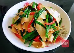 Illustration of how to stir-fry 1,000 pieces of leeks 14