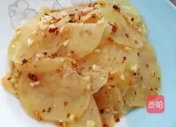 Illustration of how to make cold potato slices to reduce fat and keep you full while still being delicious 11