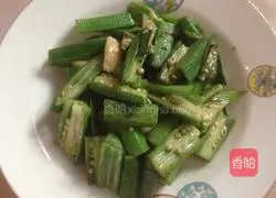 Illustration of how to make stir-fried okra 6