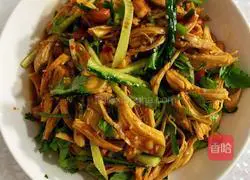 Illustration of how to make lemon shredded chicken 12