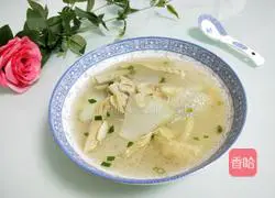 Lily, green bamboo shoots and winter melon soup recipe 6