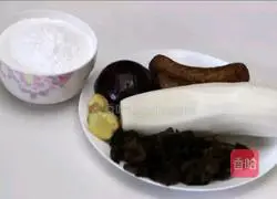 Illustration of how to make carrot cake 1