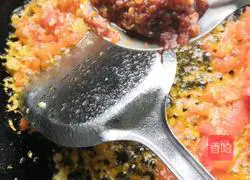 Illustration of how to make fried tofu skin with cabbage 7