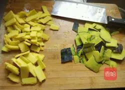 Illustration of how to make stir-fried pumpkin 1